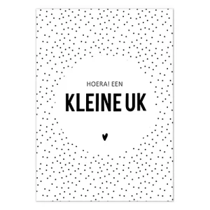 Hoera! Een kleine uk